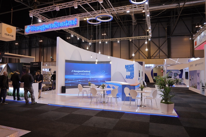 World ATM kongresszuson HungaroControl stand